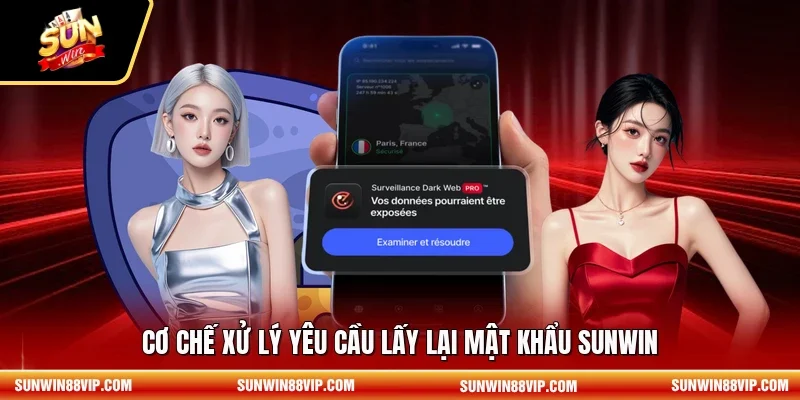 Cơ chế xử lý yêu cầu lấy lại mật khẩu SUNWIN